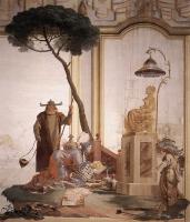 Giovanni Domenico Tiepolo - Offering Of Fruits To Moon Goddess